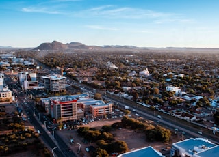 aerial view of city buildings during daytime