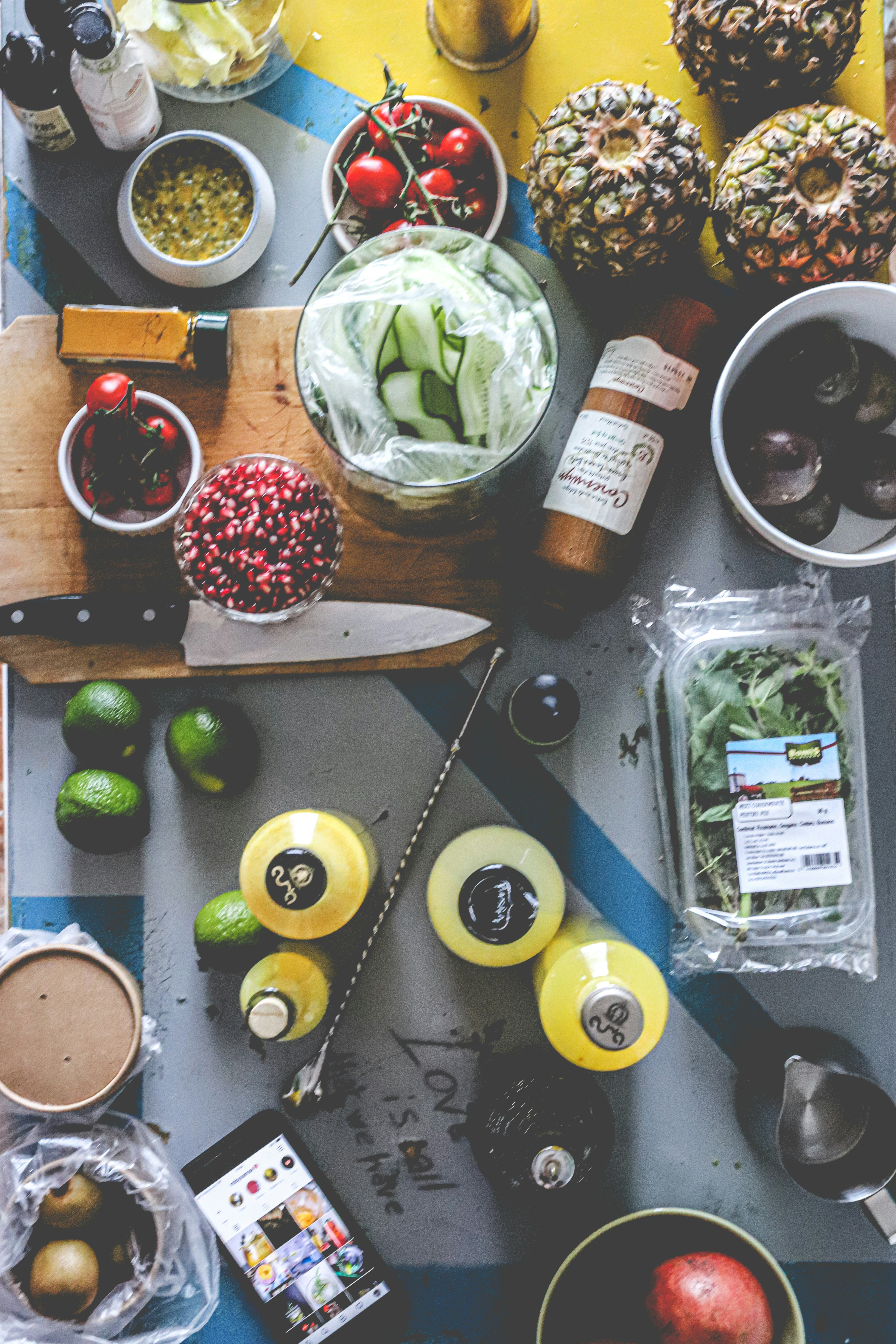 assorted fruits on white ceramic plate