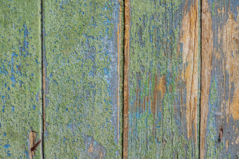 blue and brown wooden board