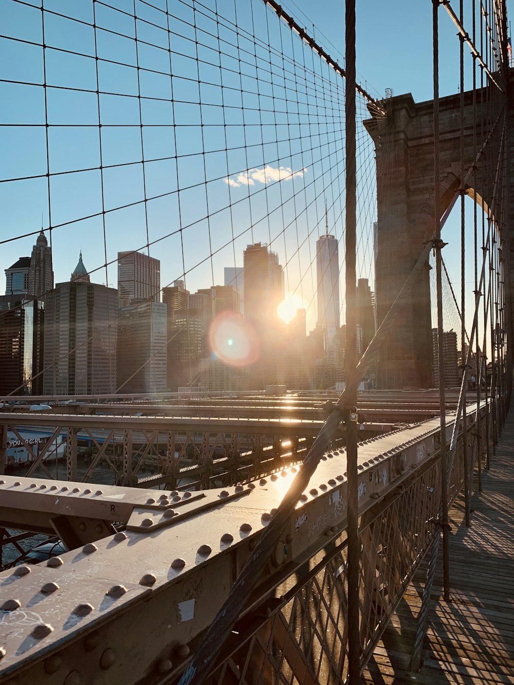 cars on bridge during daytime