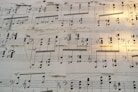 musical notes on white paper
