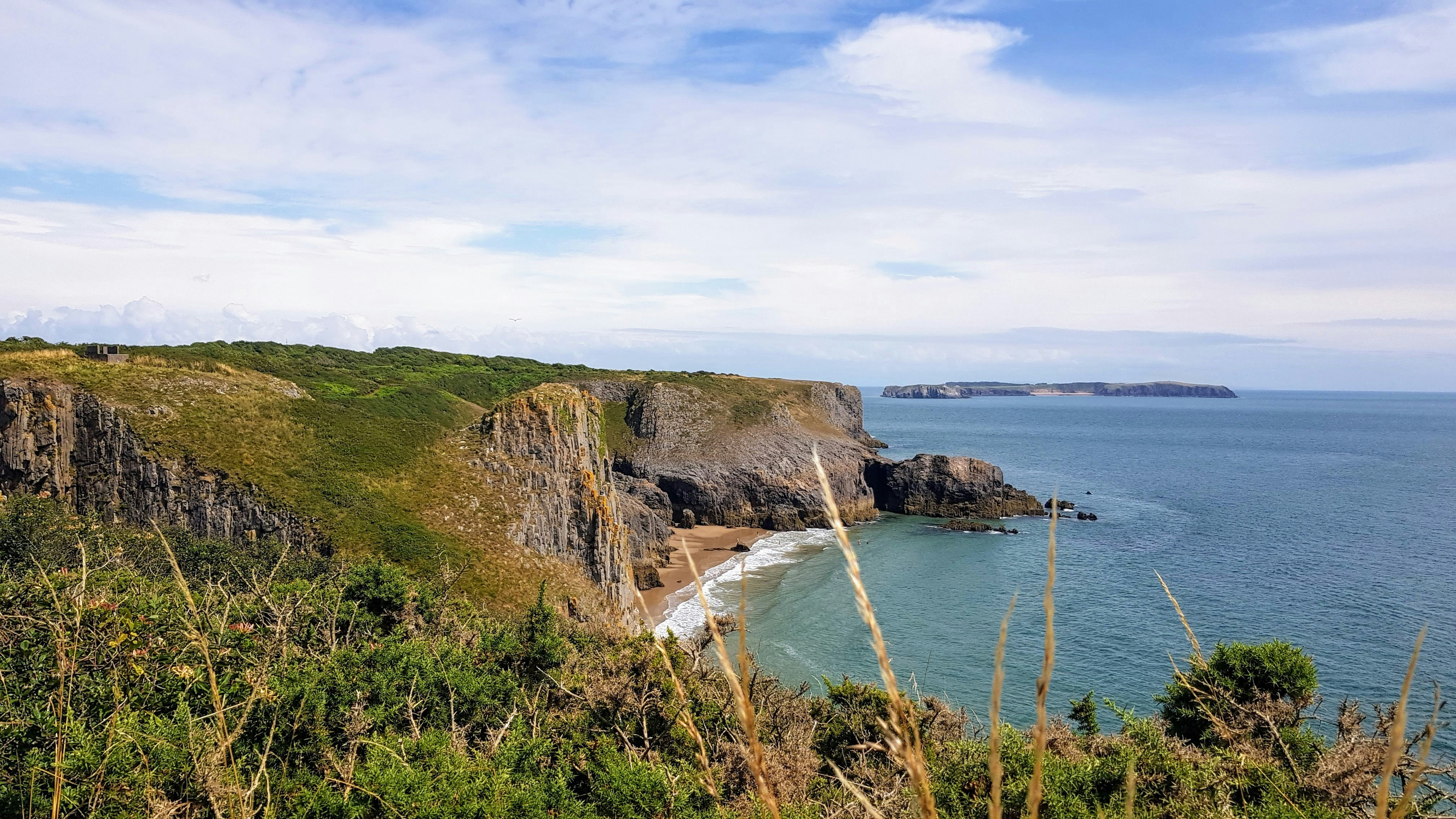 View of Secluded Beach