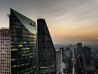 aerial view of city buildings during daytime