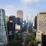 high rise buildings during daytime