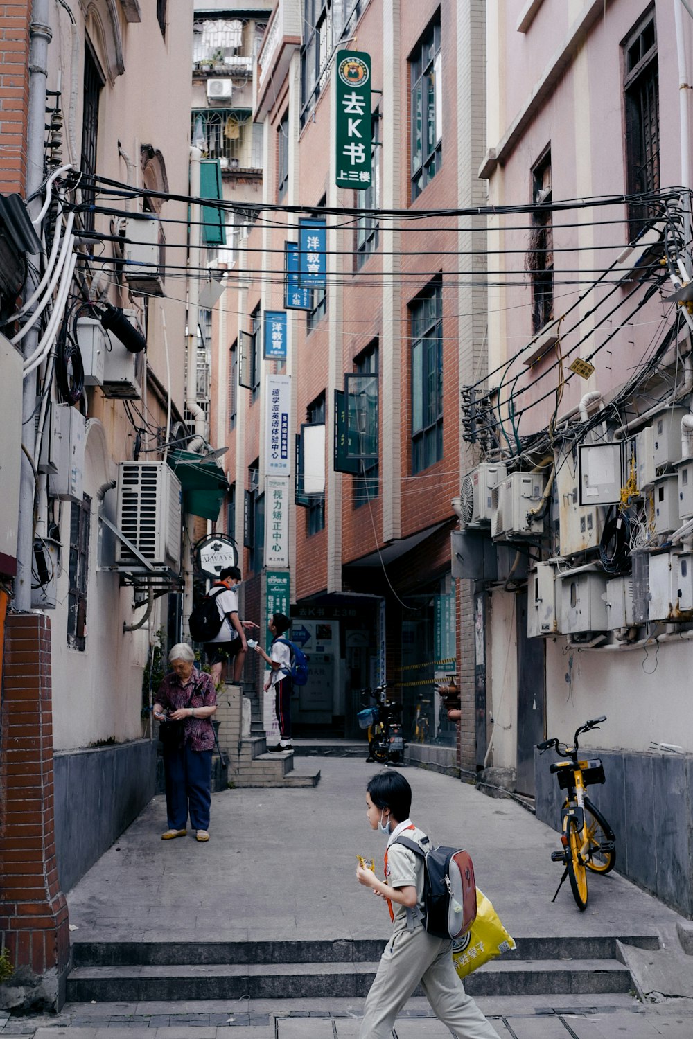 people walking on street during daytime