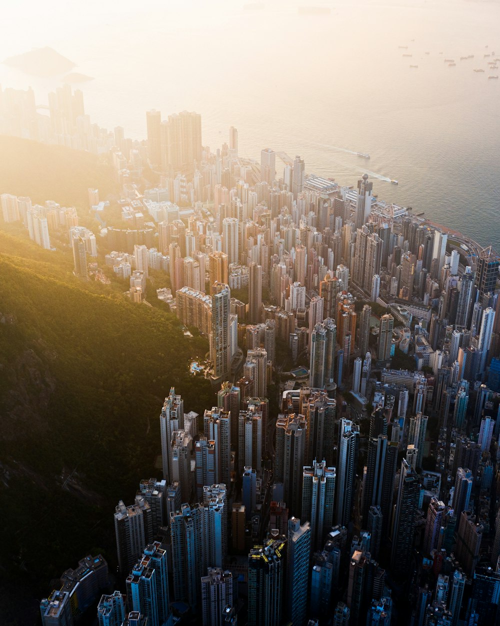 aerial view of city buildings during daytime