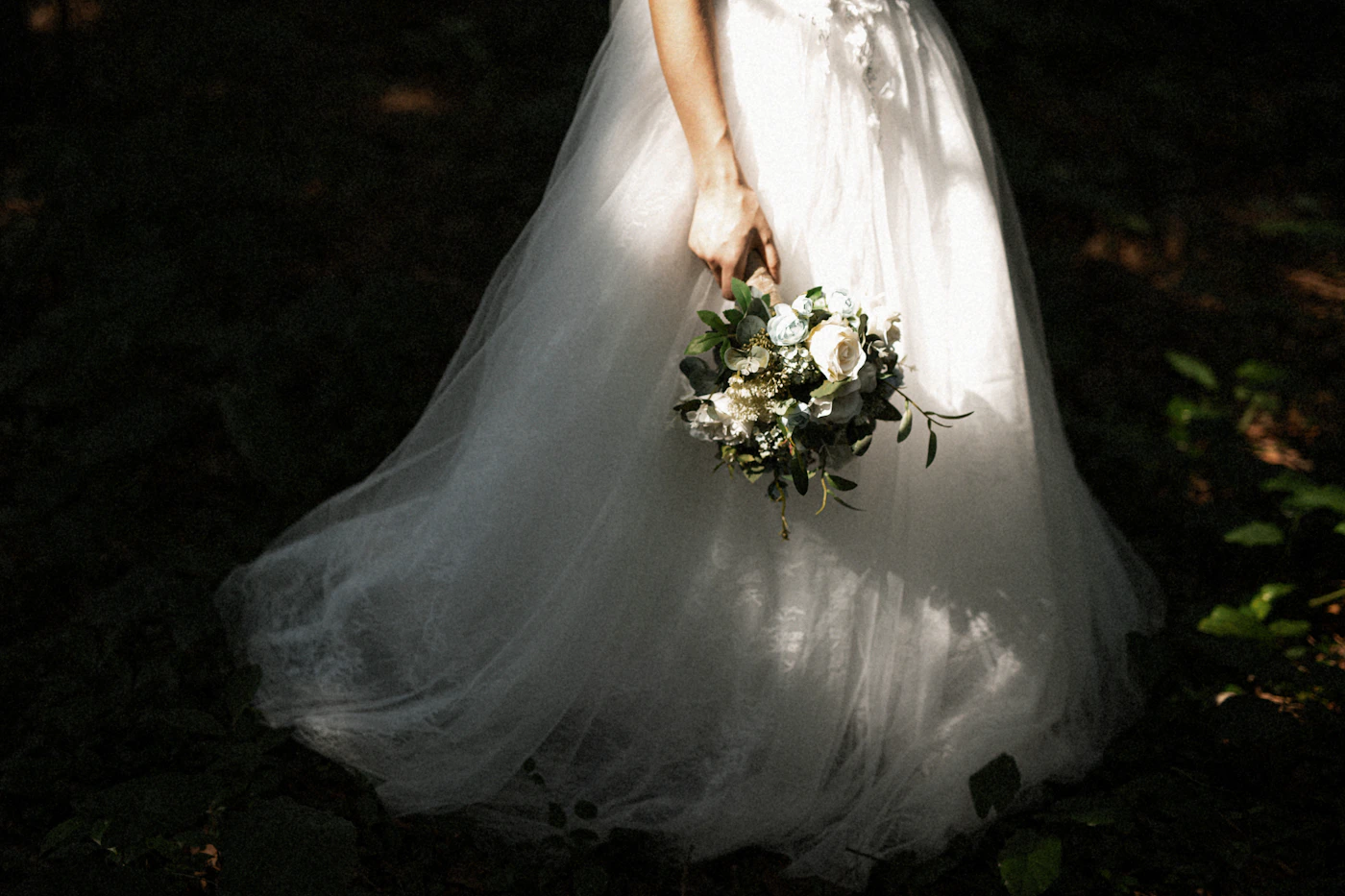 Directional bridal portrait reference