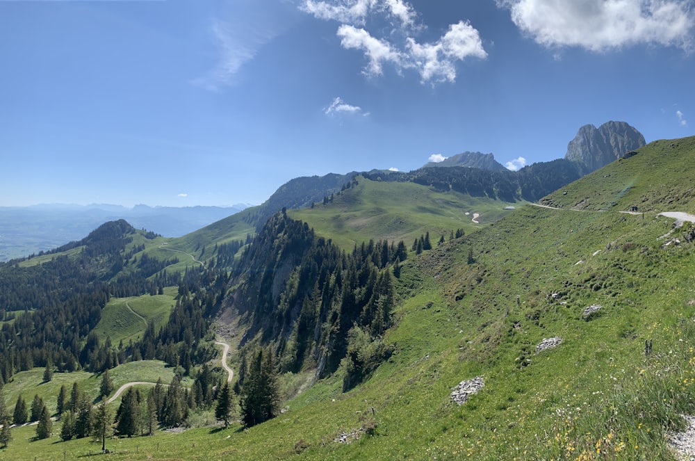 green mountains under blue sky during daytime