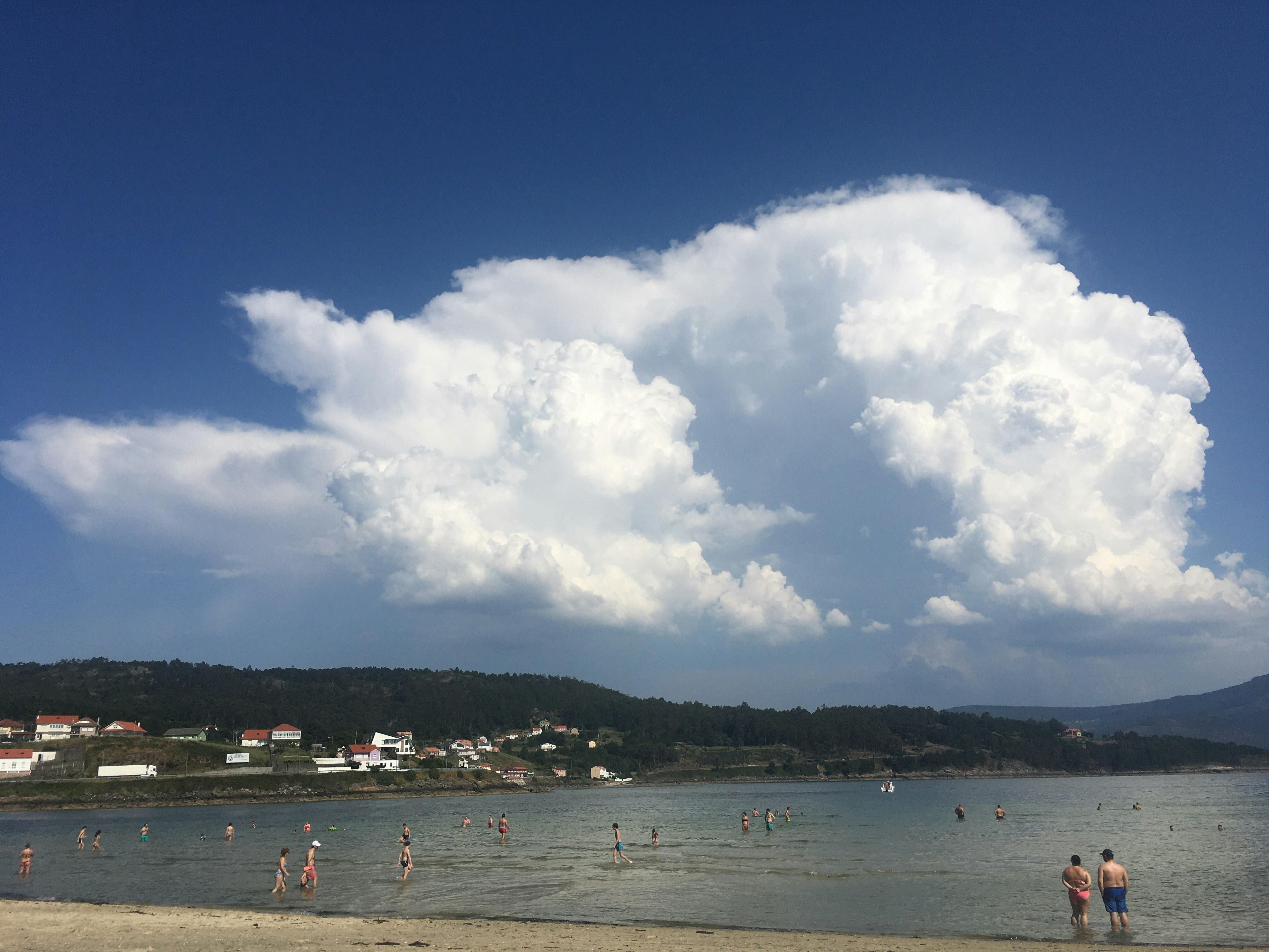 Cloud on the beach