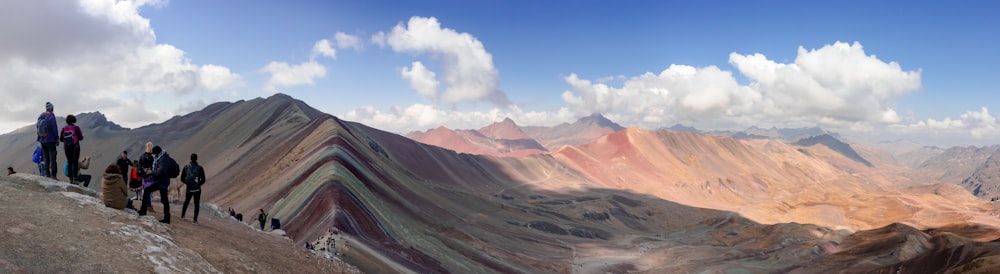 brown and green mountains under blue sky during daytime