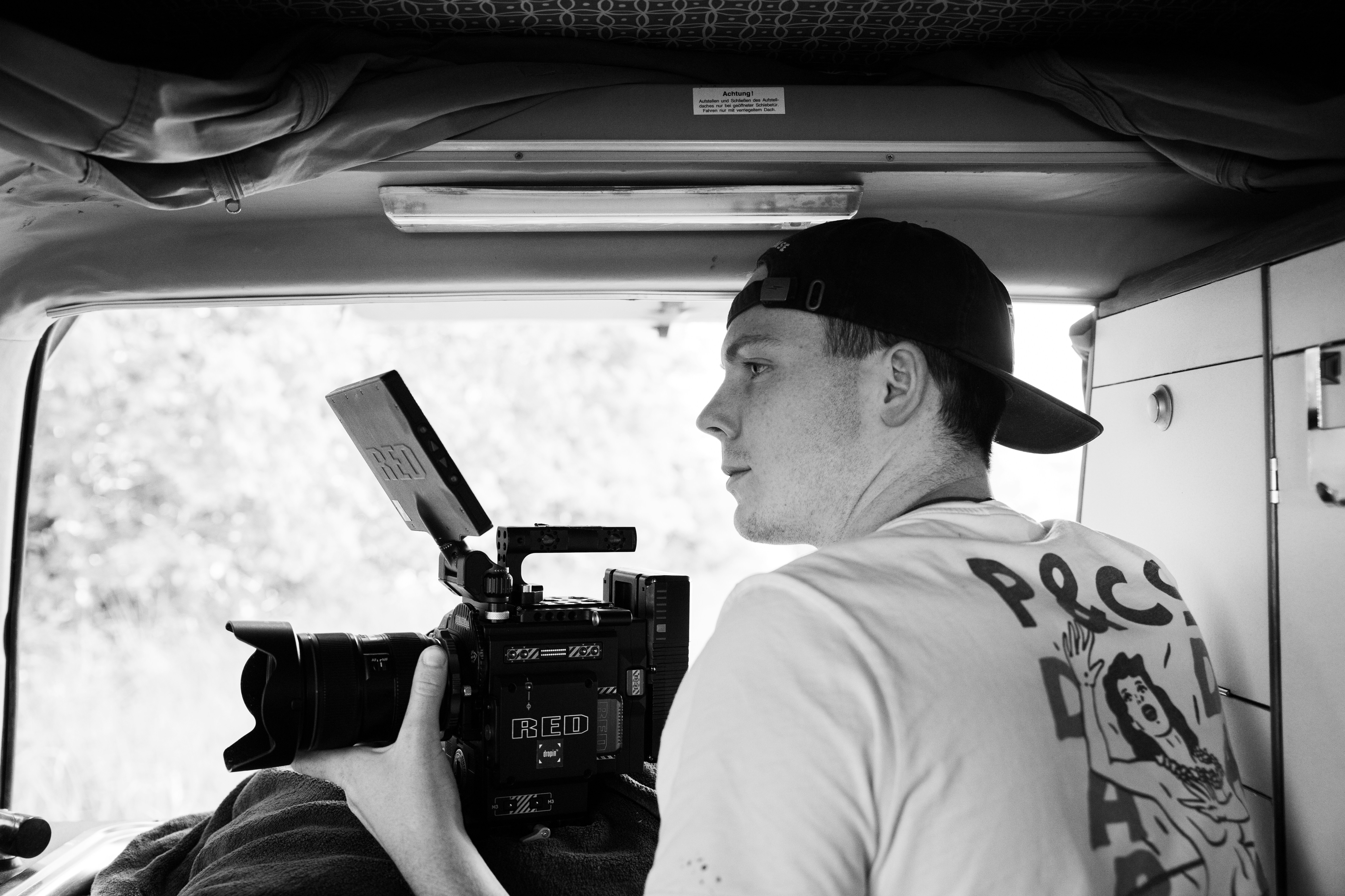 Behind the Scenes motorcycle workshop