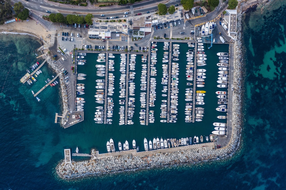 aerial view of city buildings during daytime