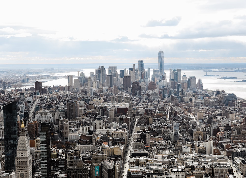 aerial view of city buildings during daytime