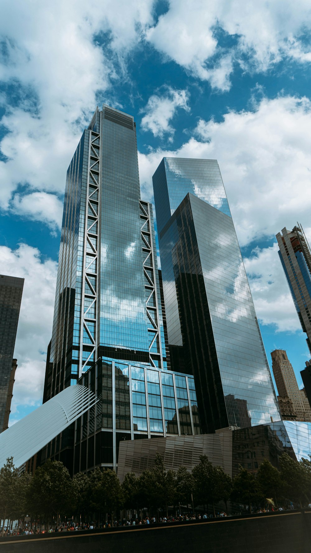 blue and white concrete building under blue sky during daytime