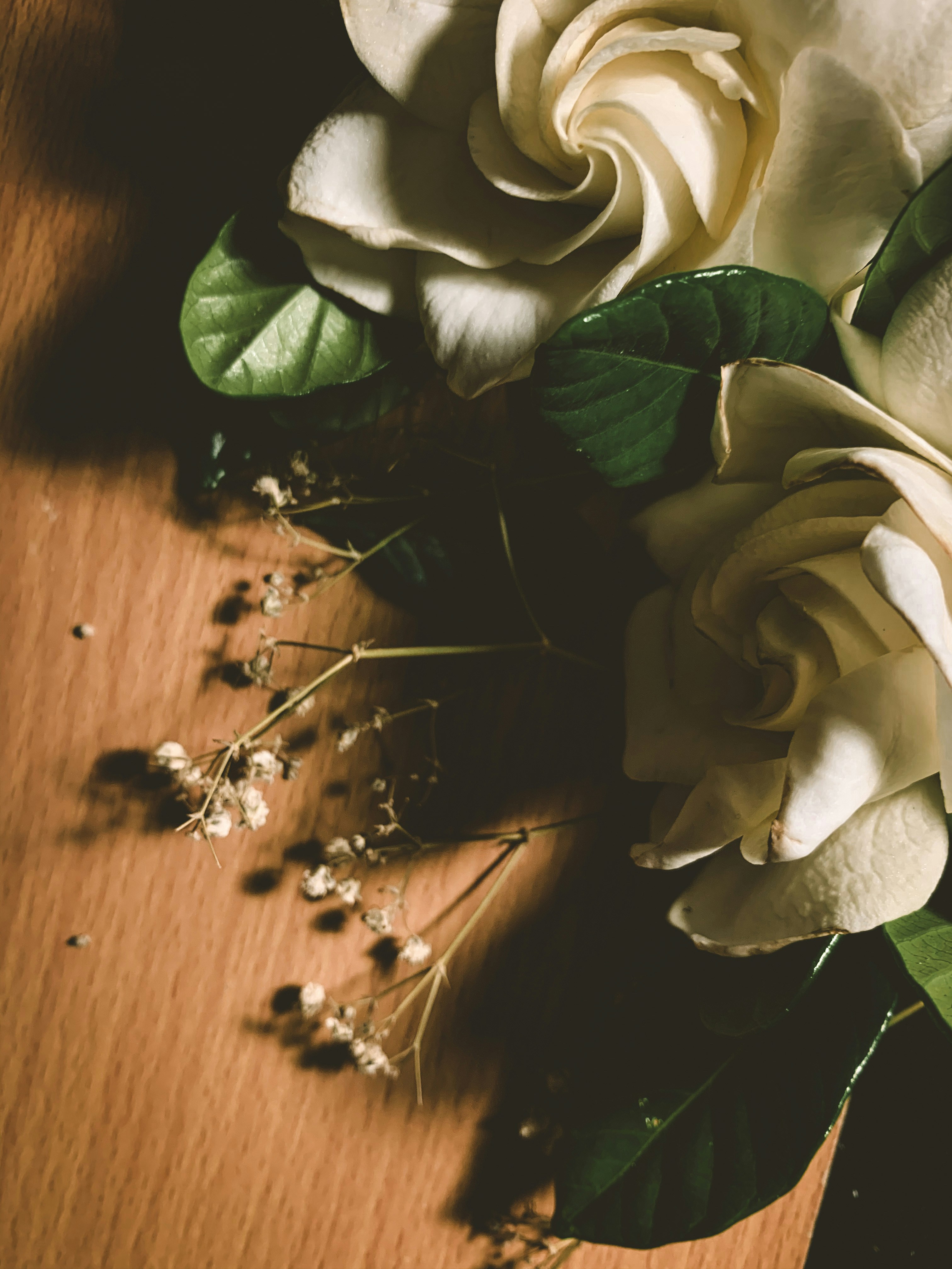 Preserved natural flowers bouquet
