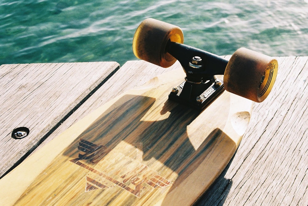 black and brown wooden board