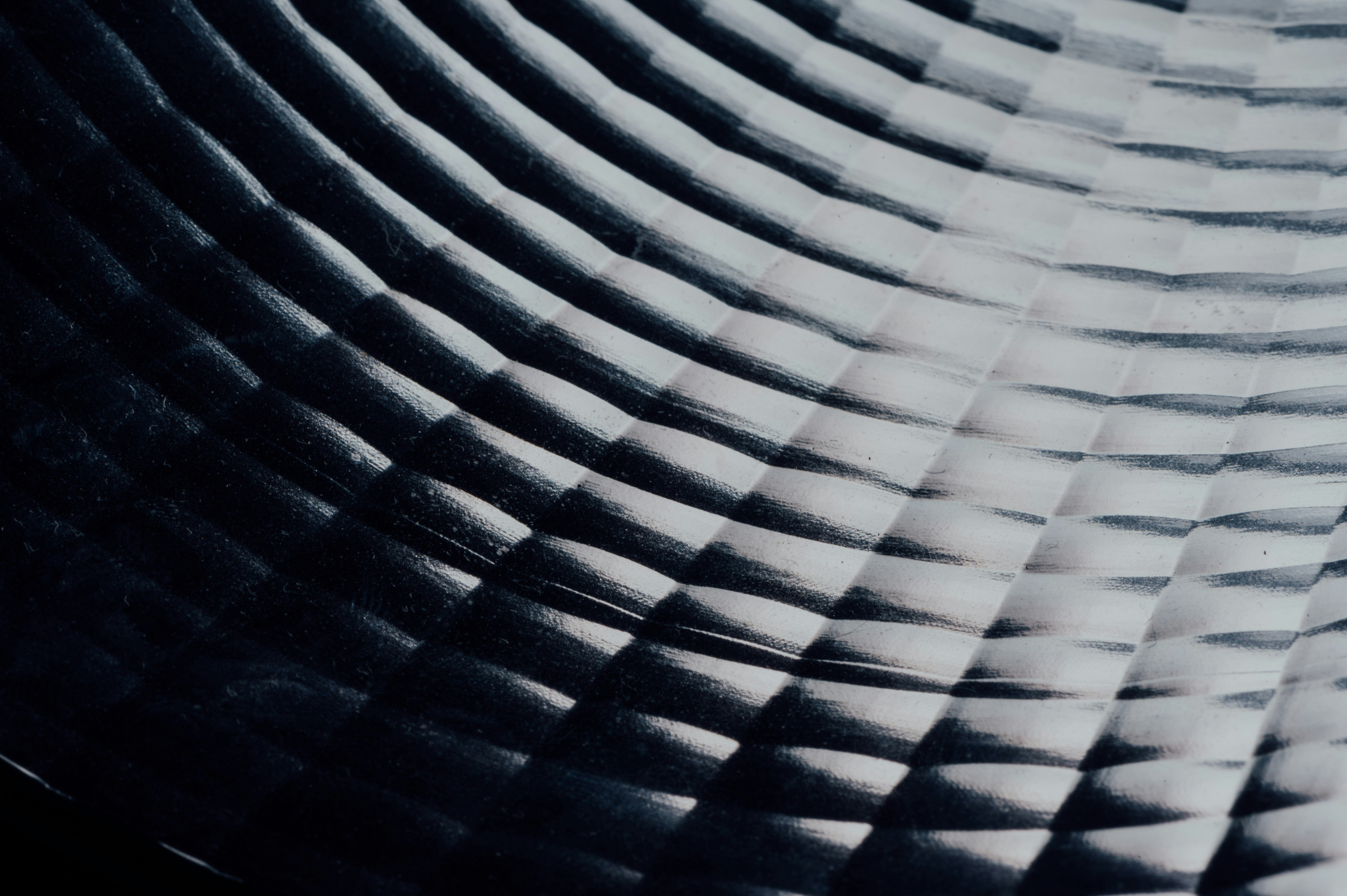black and white striped textile