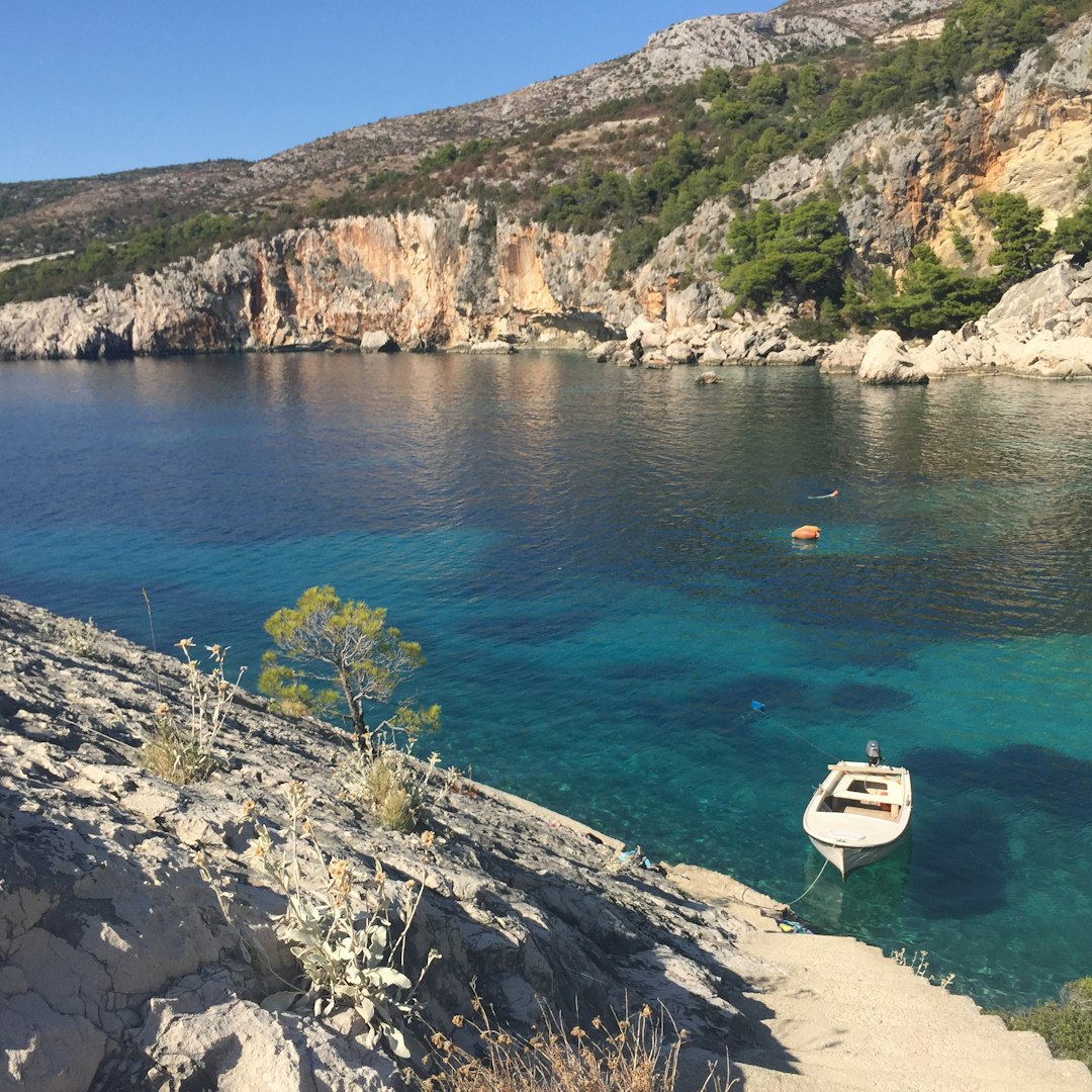 travelers stories about Cliff in Hvar, Croatia