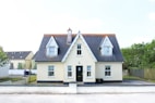 white and brown concrete house