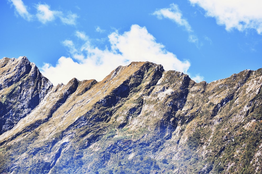 rocky mountain under blue sky during daytime