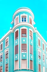 red and white concrete building
