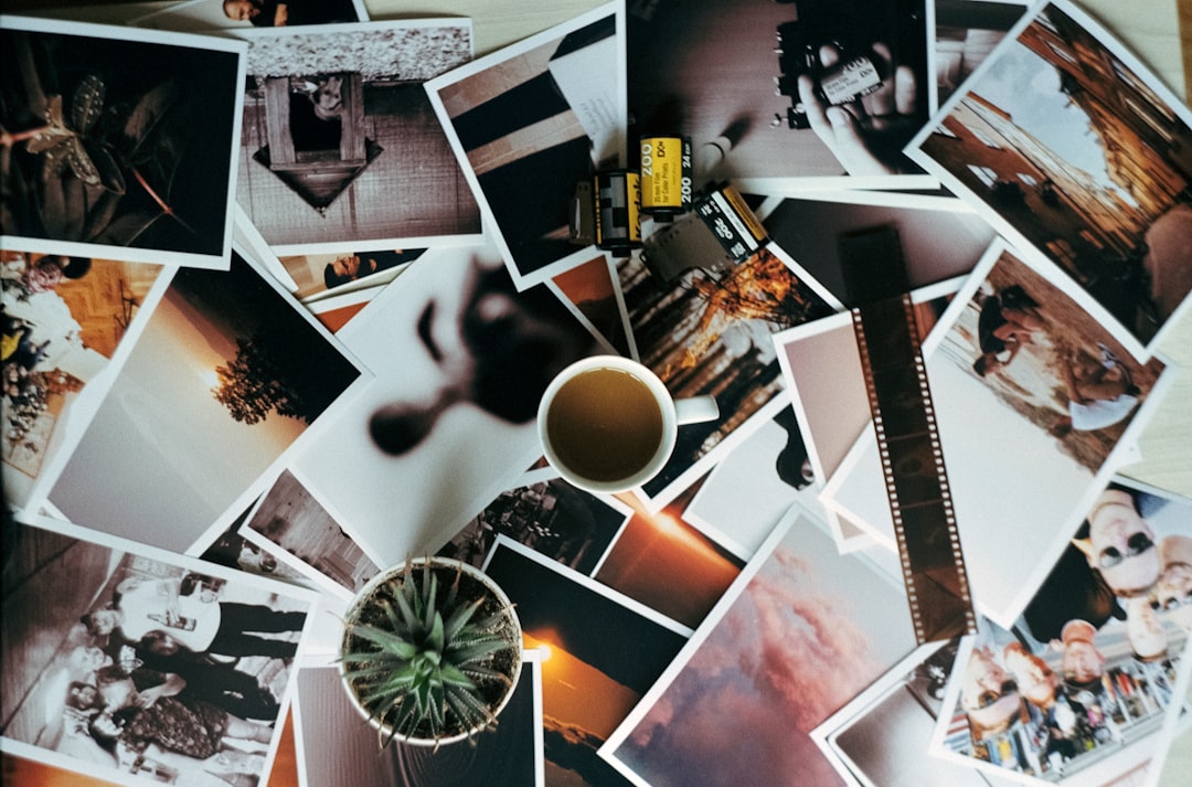 Making of a stunning travel picture book, with collages of photo frame bordered pictures