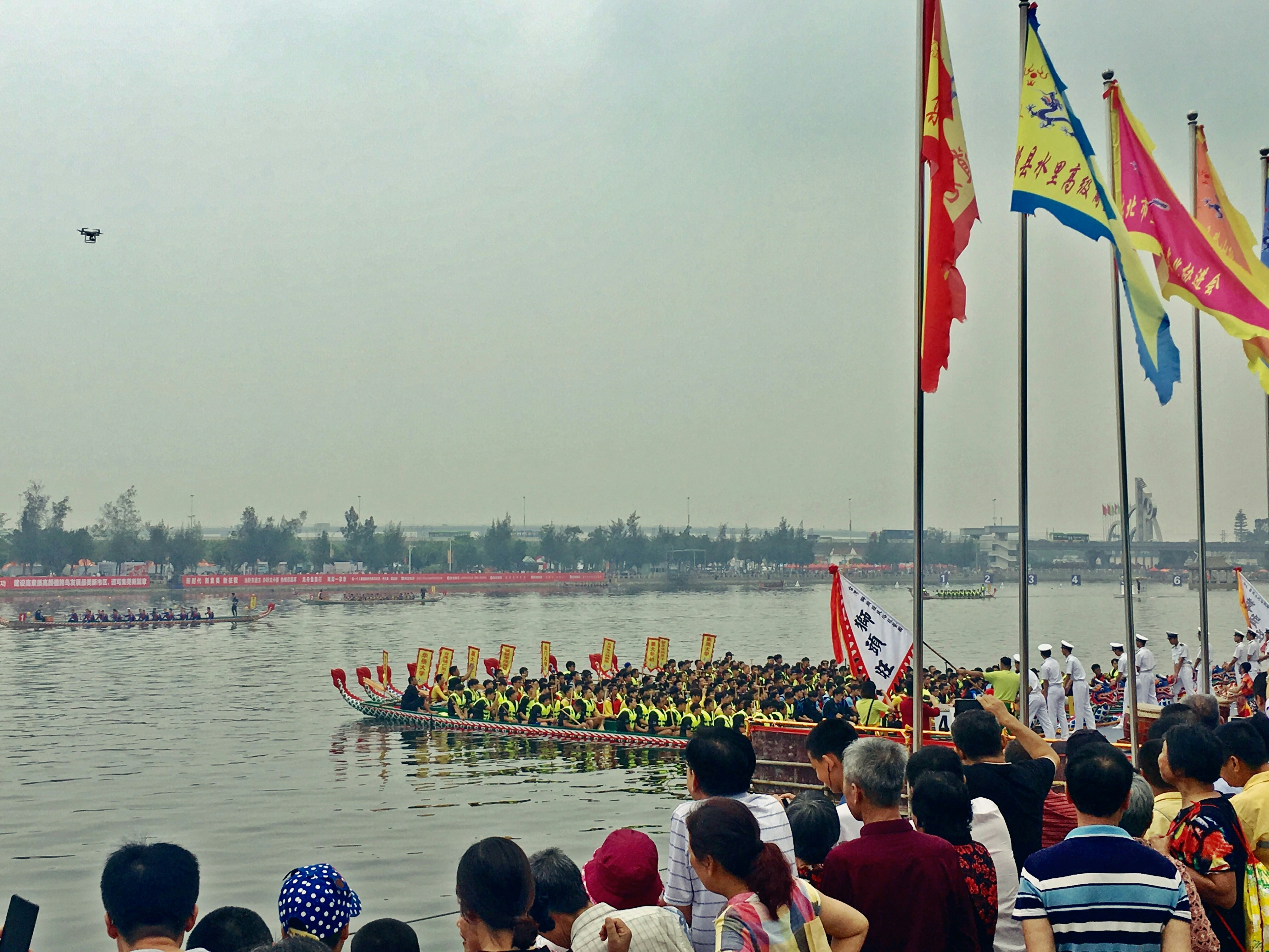 people on boat on water during daytime