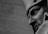 grayscale photo of persons face