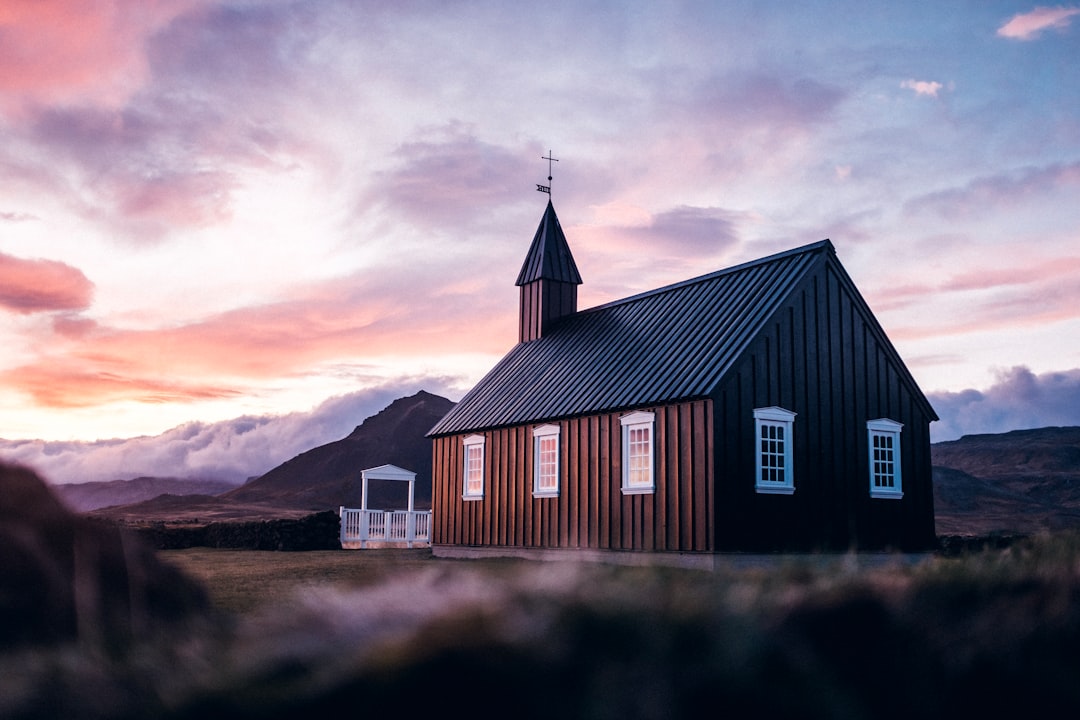 travelers stories about Highland in Búðakirkja Black Church, Iceland