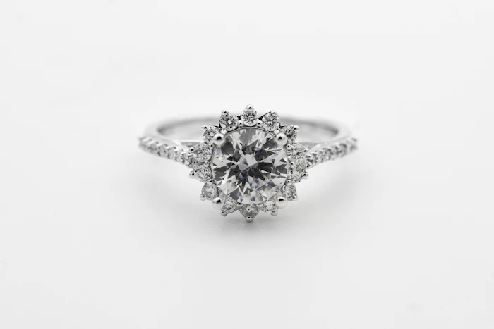 Bague argentée
