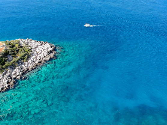 aerial view of body of water during daytime