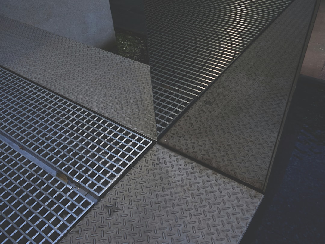 white and gray floor tiles