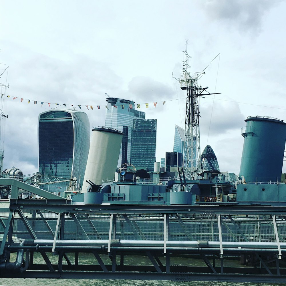 gray and white ship on sea during daytime