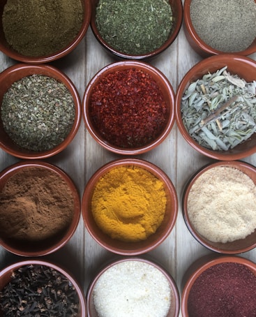 Assorted Spices from EuroSun's handpicked selection