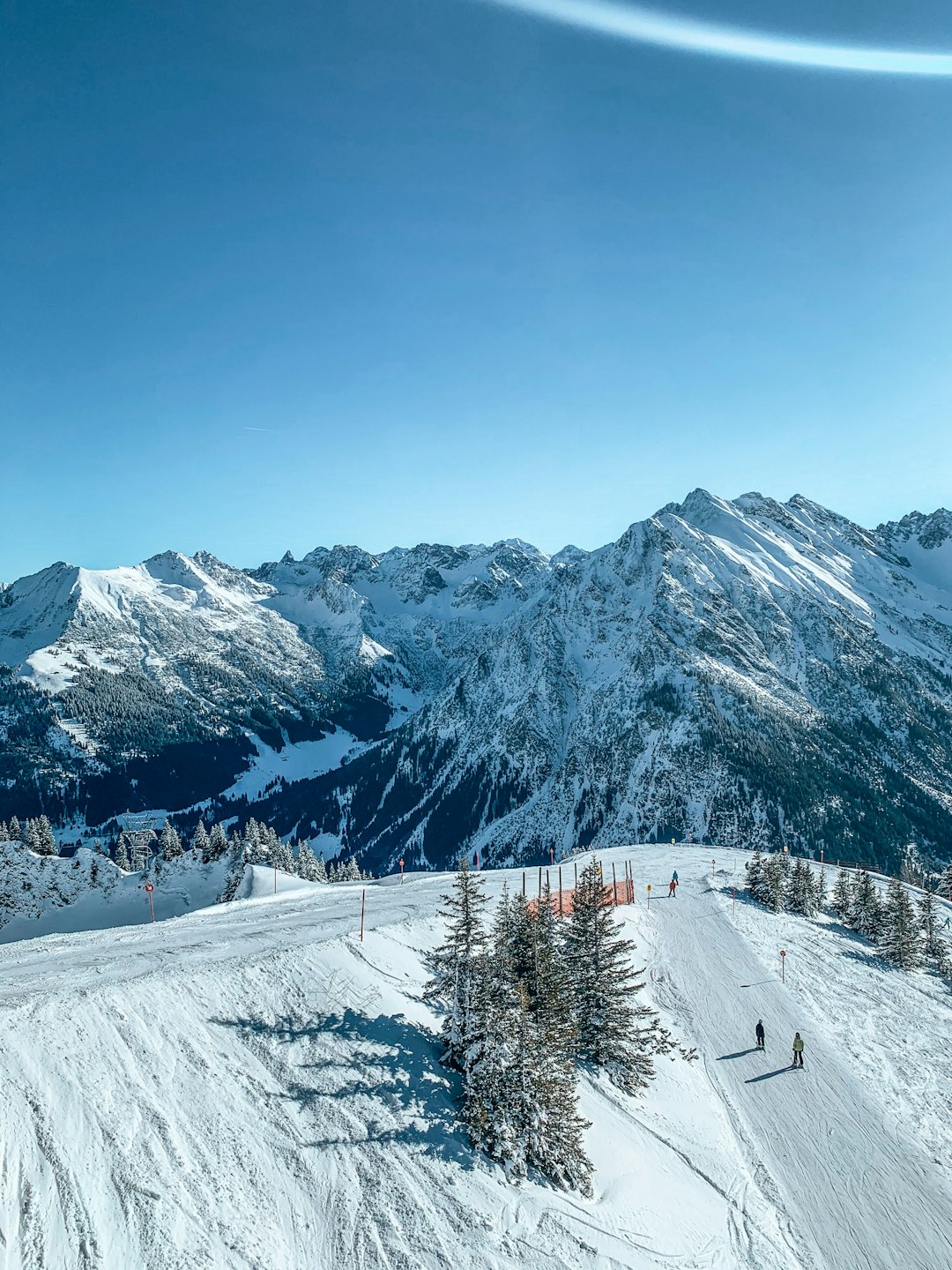 snow covered mountain under blue sky during daytime