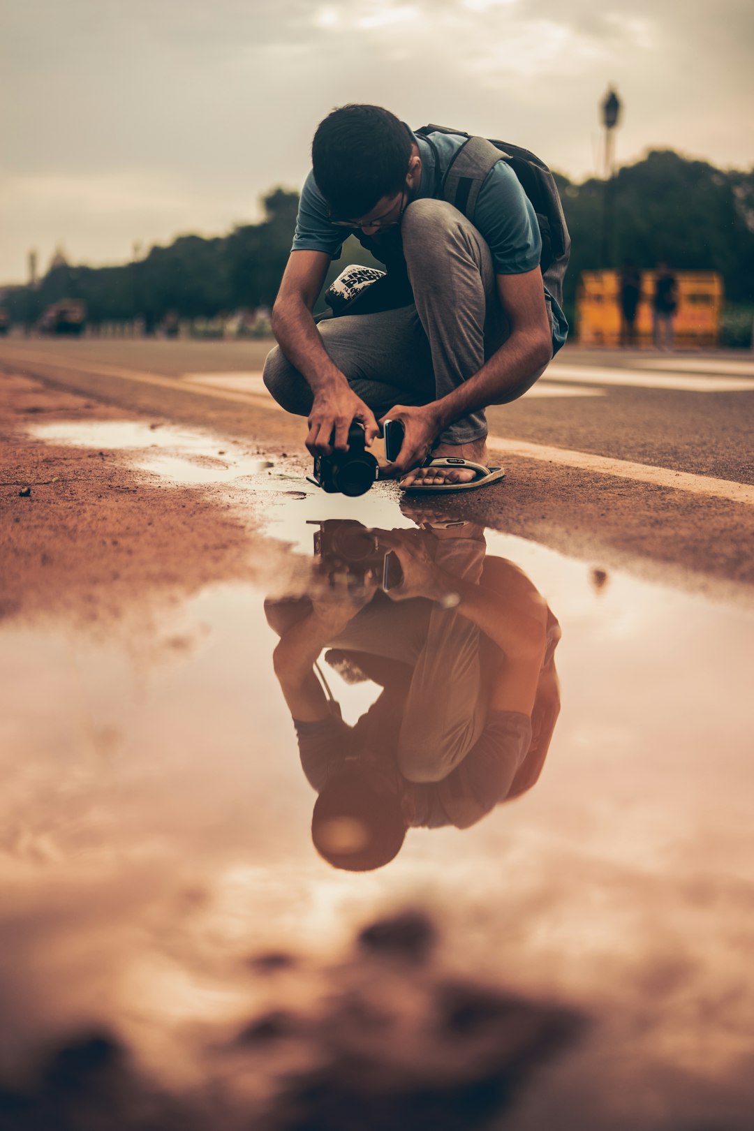 Flipping photo spot Delhi India