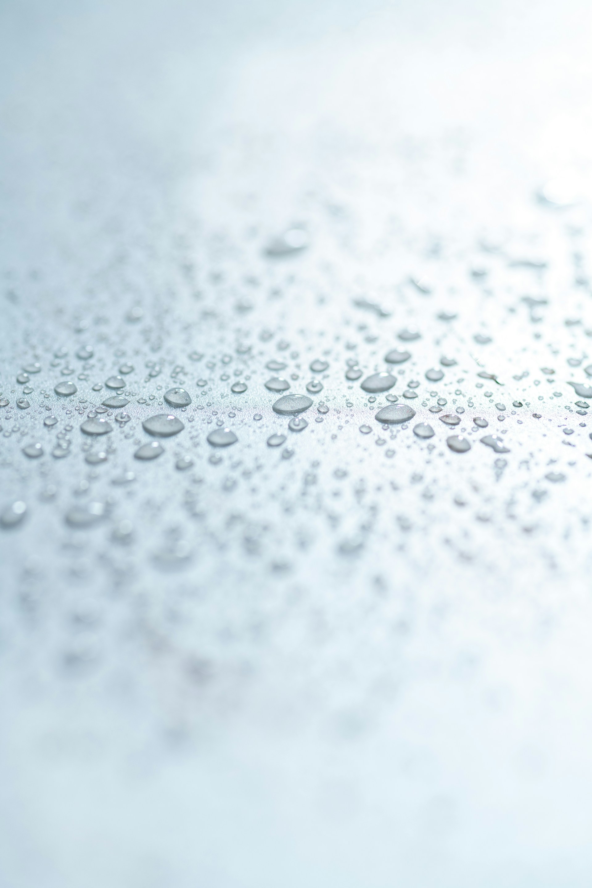 water droplets on clear glass