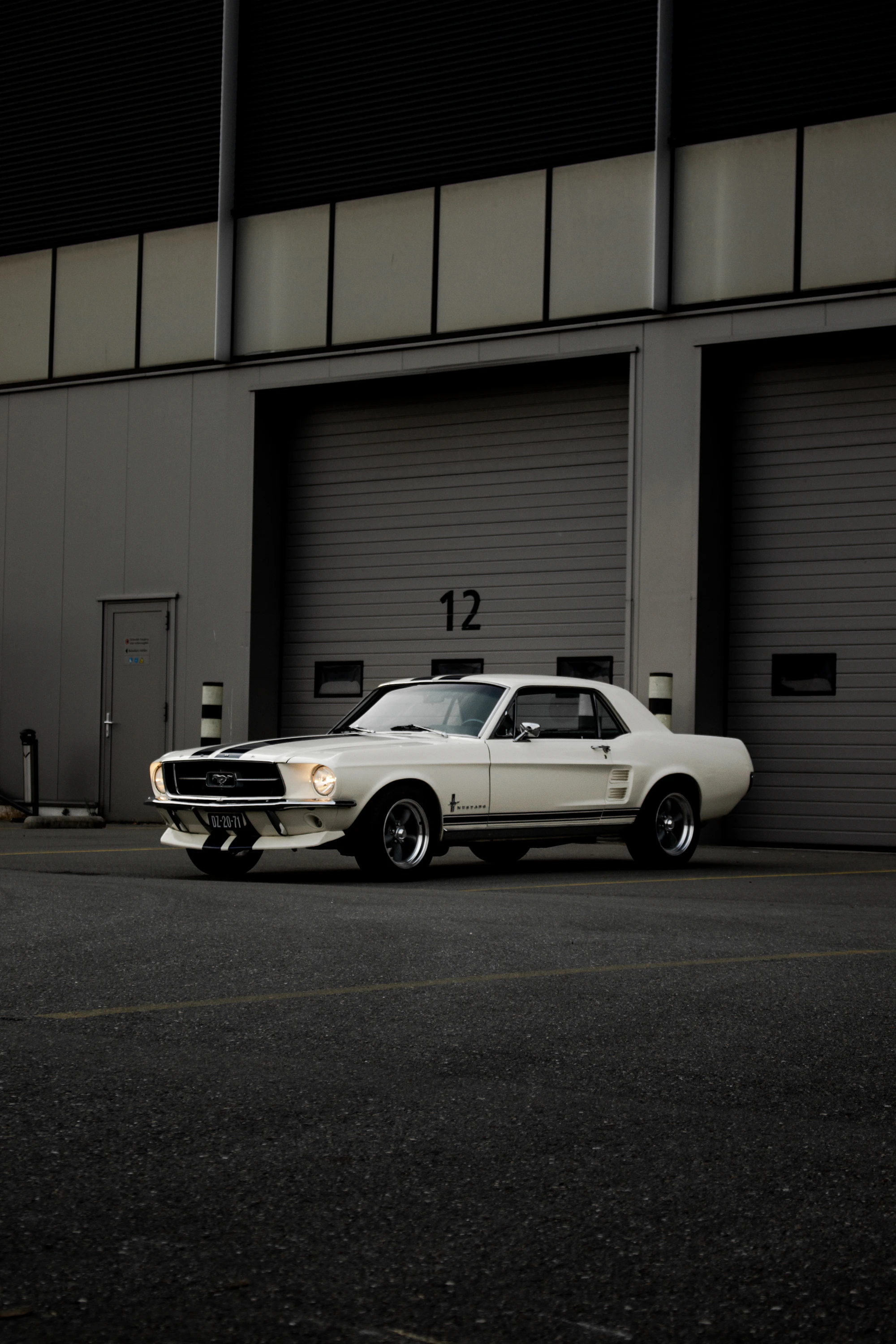 A classic Ford Mustang