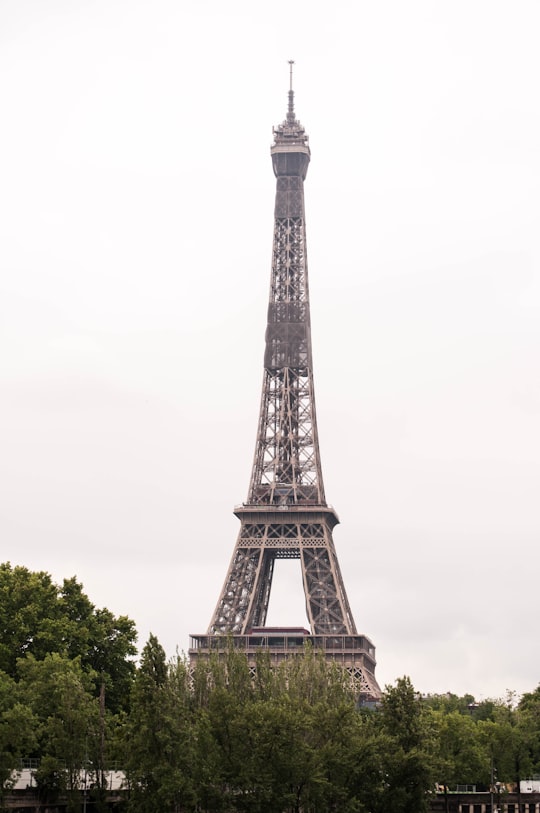 eiffel tower under white sky during daytime in Eiffel Tower France