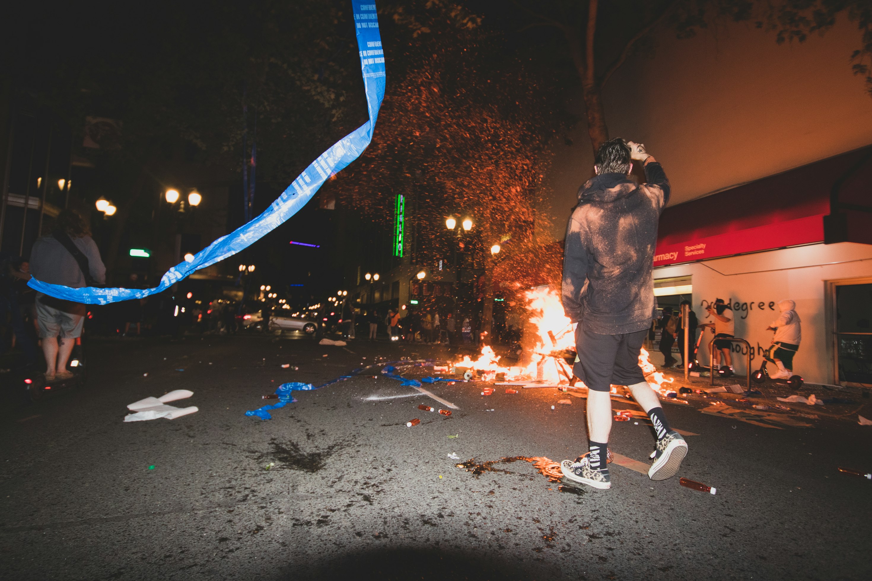 Racial justice demonstrations in June 2020 in Portland, Oregon (Tito Texidor III via Unsplash)