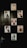 A collection of magazine covers is displayed on a dark wall, each featuring a different portrait of a person. The covers are from well-known fashion magazines such as Vogue, Grazia, and Elle. The arrangement is aesthetically pleasing and suggests a focus on fashion and style.
