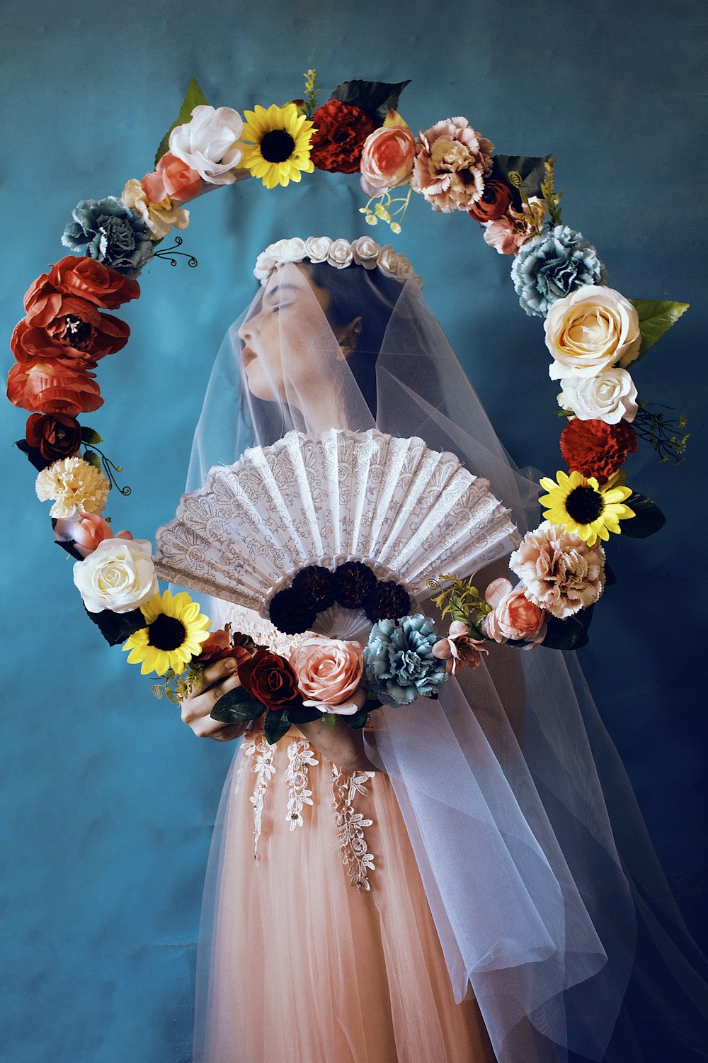 woman in white wedding dress