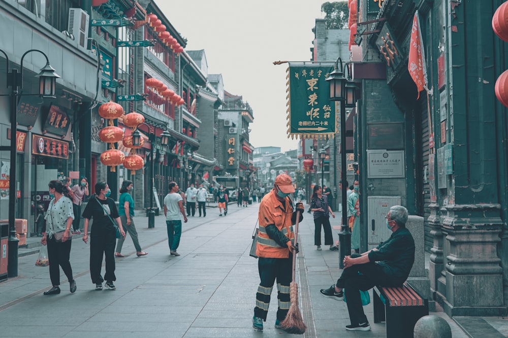 people walking on street during daytime