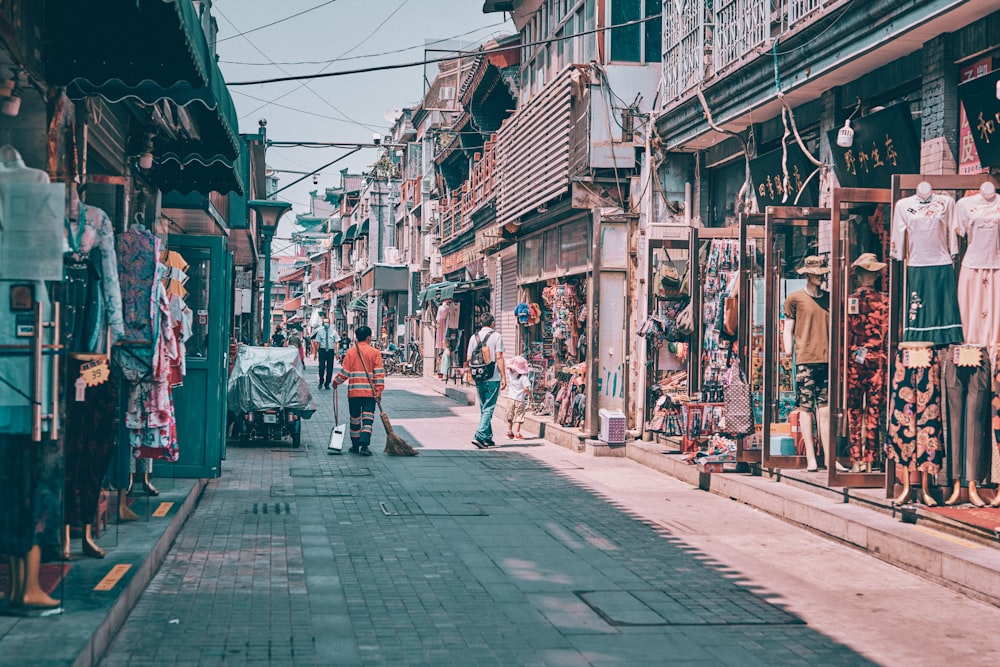 people walking on street during daytime