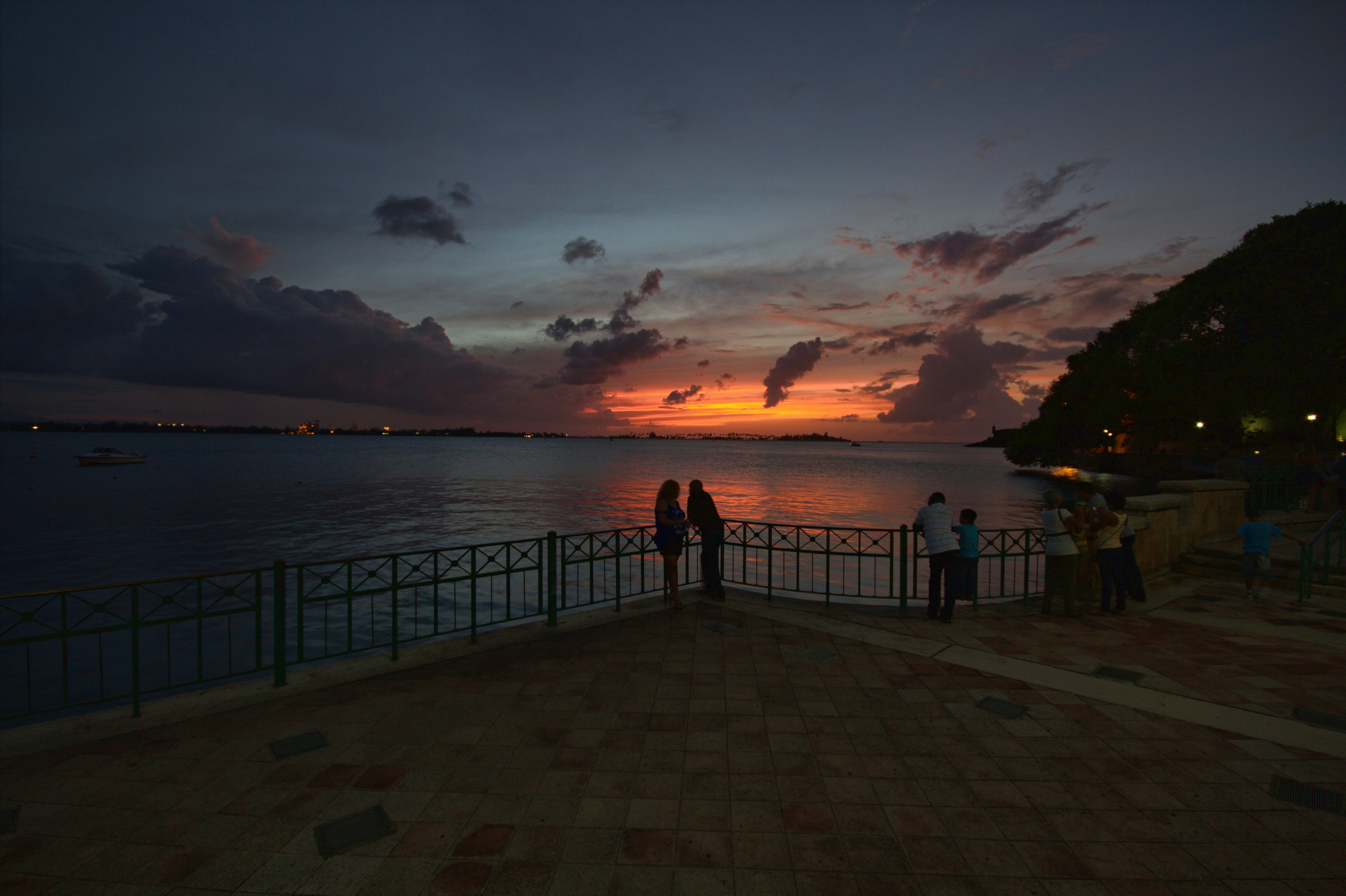 An evening in Puerto Rico