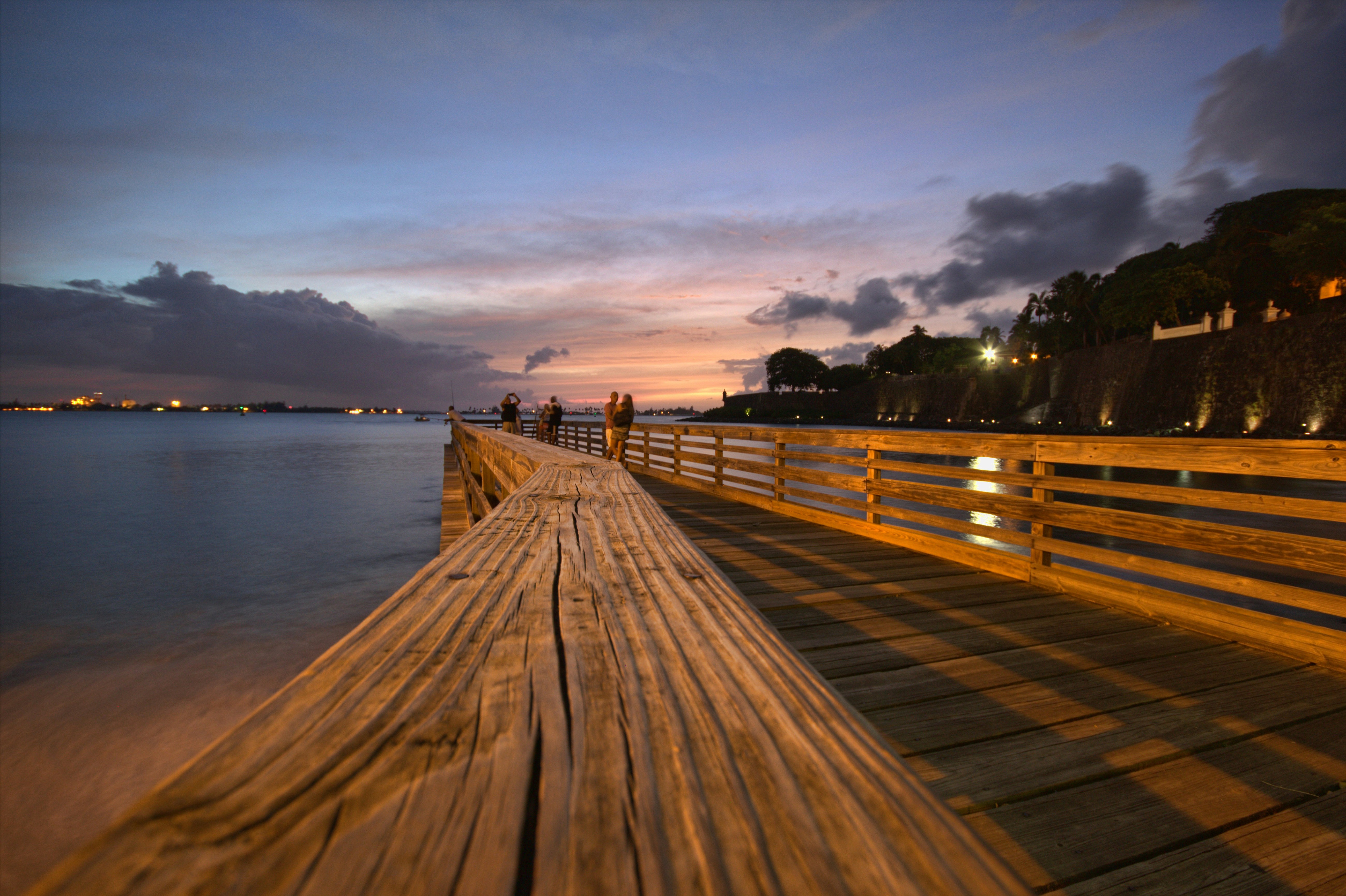 Brown wooden dock on body of water during daytime photo – Free Puerto ...