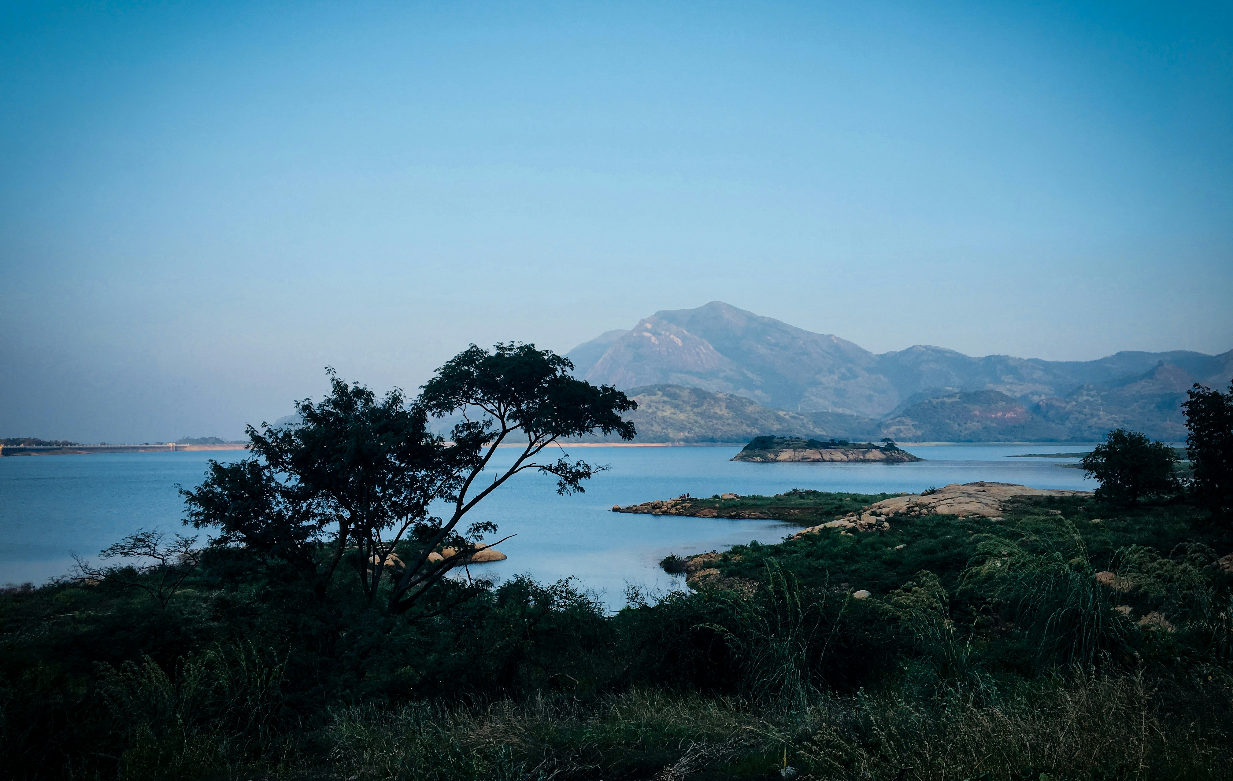 Sholayar dam at Chalakudy in Kerala