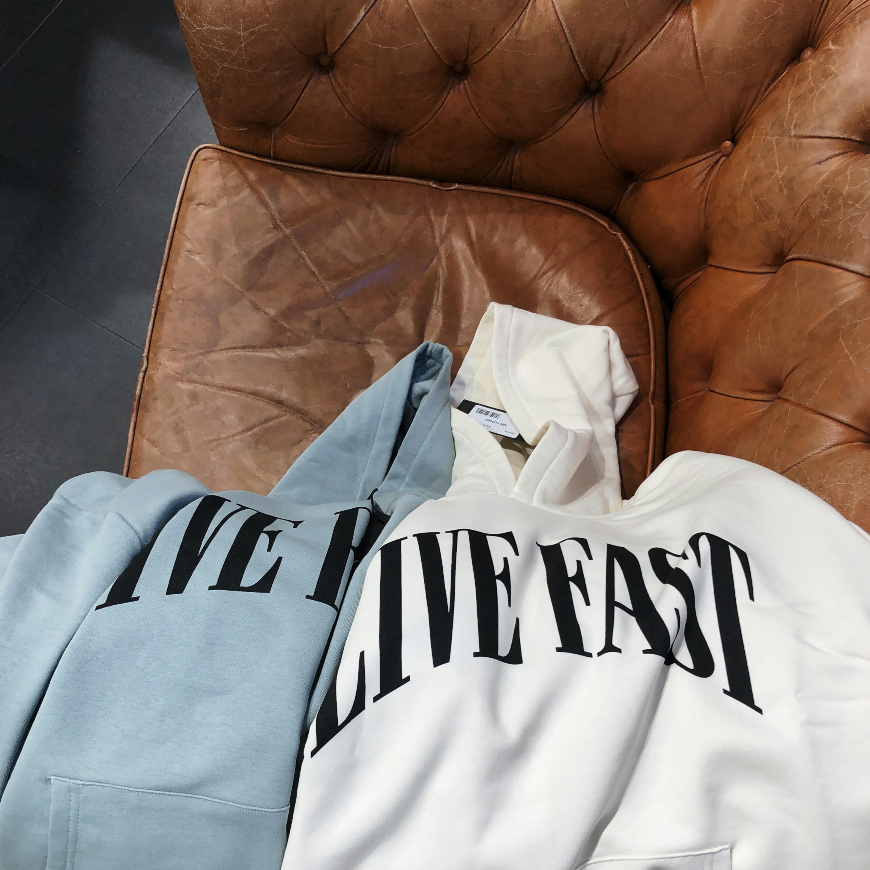 white and black nike hoodie