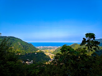 A scenic view of a popular travel destination showcasing vibrant landscapes.