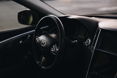 black mercedes benz steering wheel nissan google meet background